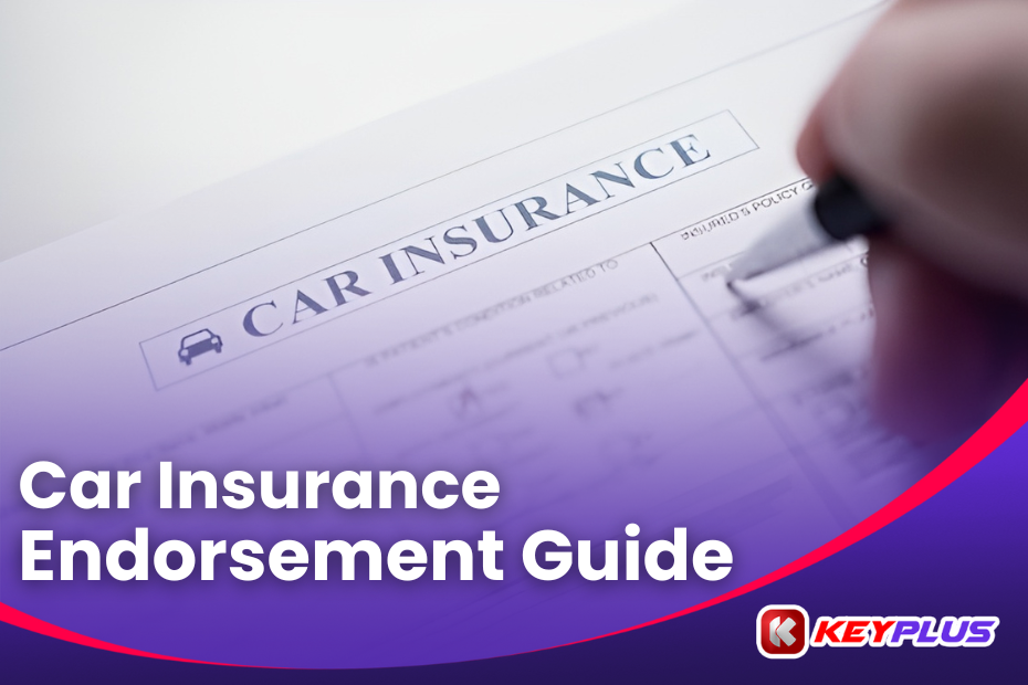 Car Insurance Endorsement Guide
